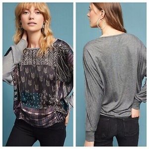Anthropologie Tiny Micah Draped Top 💜